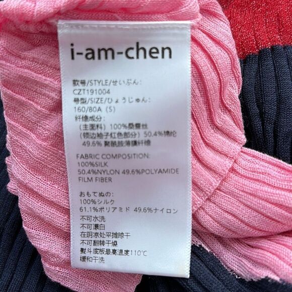 I AM CHEN
Colour Block Top In Blue‎ S Nwot - Picture 4 of 10